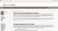 Desktop Screenshot of flex-e-bility.blogspot.com