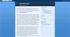 Desktop Screenshot of dhivehitourism.blogspot.com
