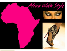 Tablet Screenshot of africawithstyle.blogspot.com