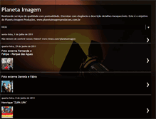 Tablet Screenshot of planeta-imagem.blogspot.com