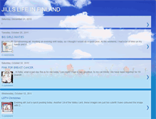 Tablet Screenshot of jillslifeinfinland.blogspot.com