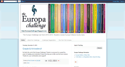 Desktop Screenshot of europachallenge.blogspot.com