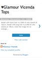 Mobile Screenshot of glamour-vicendatops.blogspot.com