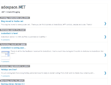 Tablet Screenshot of adospace.blogspot.com