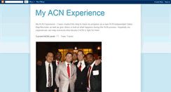 Desktop Screenshot of chipwade-myacnexperience.blogspot.com