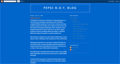 Desktop Screenshot of pepsiboyblog.blogspot.com