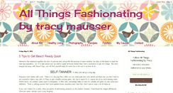 Desktop Screenshot of allthingsfashionating.blogspot.com