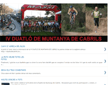 Tablet Screenshot of duatlomuntanyacabrils.blogspot.com