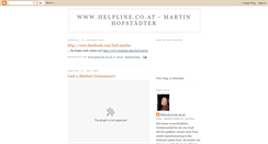 Desktop Screenshot of martinhofstaedter.blogspot.com