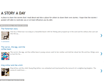 Tablet Screenshot of 365-storyteller.blogspot.com