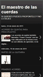 Mobile Screenshot of elmaestrodelascuerdas.blogspot.com