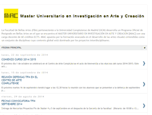 Tablet Screenshot of masterartecreacion.blogspot.com