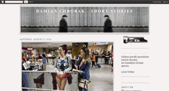 Desktop Screenshot of damianchrobak.blogspot.com
