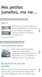 Mobile Screenshot of mespetitesjumellesmavie.blogspot.com