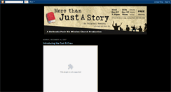 Desktop Screenshot of morethanjustastory.blogspot.com