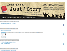 Tablet Screenshot of morethanjustastory.blogspot.com