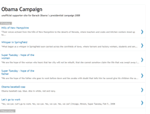 Tablet Screenshot of obama-campaign.blogspot.com