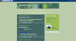 Desktop Screenshot of mrdollenberg.blogspot.com