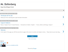 Tablet Screenshot of mrdollenberg.blogspot.com