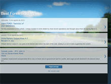 Tablet Screenshot of bestforextrading072013.blogspot.com