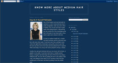 Desktop Screenshot of modernmediumhairstyles.blogspot.com