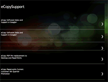 Tablet Screenshot of ecopysupport.blogspot.com