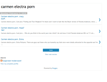 Tablet Screenshot of carmenelectraporngodued.blogspot.com
