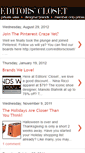 Mobile Screenshot of editors-closet.blogspot.com