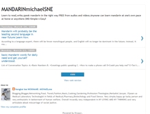Tablet Screenshot of mandarinmichaelsne.blogspot.com