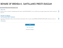 Tablet Screenshot of brenda-duggan.blogspot.com