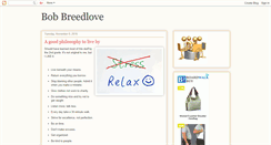 Desktop Screenshot of bobbreedlove.blogspot.com