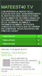Mobile Screenshot of matematicastec40.blogspot.com