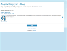 Tablet Screenshot of angelasargsyan.blogspot.com