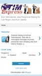 Mobile Screenshot of kurir-internasional.blogspot.com
