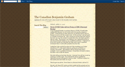 Desktop Screenshot of canadianbengraham.blogspot.com