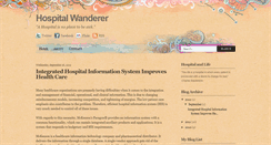 Desktop Screenshot of hospitalwanderer.blogspot.com