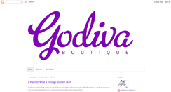 Desktop Screenshot of godivaboutique-godivaboutique.blogspot.com