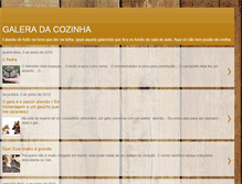Tablet Screenshot of galleradacozinha.blogspot.com