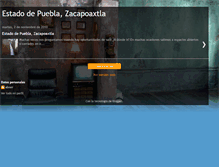 Tablet Screenshot of estadodepueblazacapoaxtla.blogspot.com