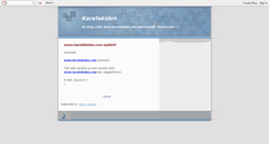 Desktop Screenshot of karafakiden.blogspot.com