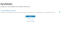 Tablet Screenshot of karafakiden.blogspot.com