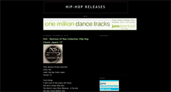 Desktop Screenshot of hip-hop-releases.blogspot.com