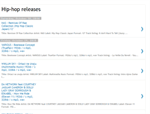 Tablet Screenshot of hip-hop-releases.blogspot.com