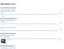 Tablet Screenshot of mitsubishi-cars-online.blogspot.com