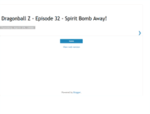Tablet Screenshot of dbzue32.blogspot.com