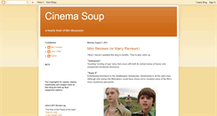 Desktop Screenshot of cinemasoup.blogspot.com