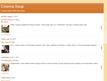 Tablet Screenshot of cinemasoup.blogspot.com