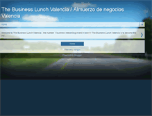 Tablet Screenshot of businesslunchvalencia.blogspot.com
