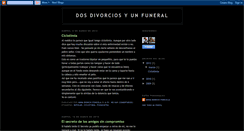 Desktop Screenshot of 2divorciosy1funeral.blogspot.com