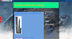 Desktop Screenshot of harizacollection.blogspot.com